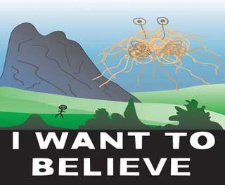 Flying Spaghetti Monster: I Want to Believe