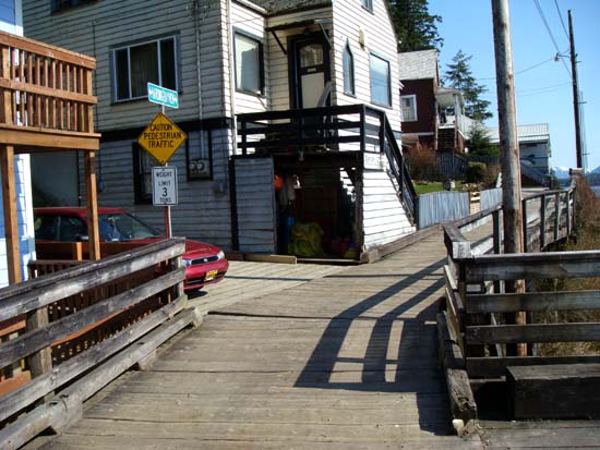 Bayview Street Boardwalk.