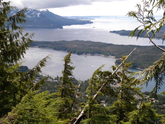 Deer Mountain Trail viewpoint photo, May 13 2008.