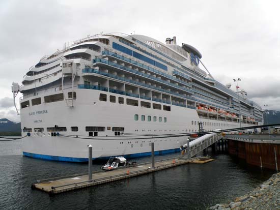 Island Princess in Ketchikan, Alaksa June 4, 2008.