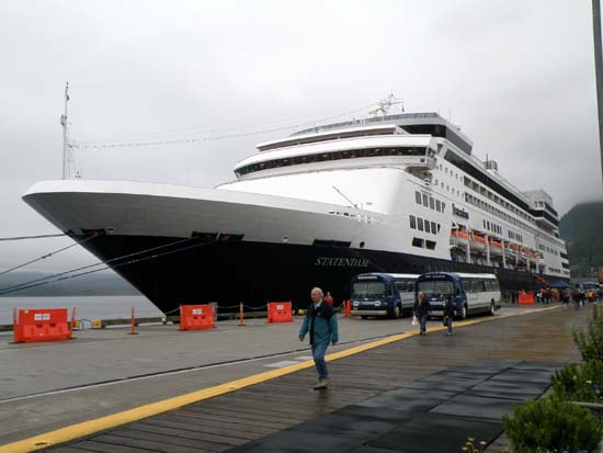 Statendam in Ketchikan, Alaska. July 3, 2008.