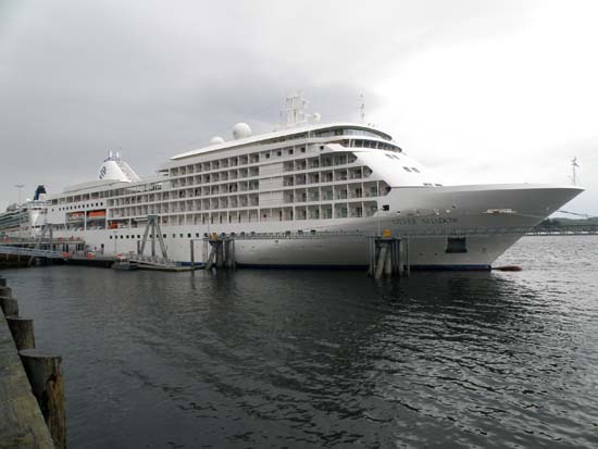 Silver Shadow in Ketchikan, Alaska. July 25, 2008.