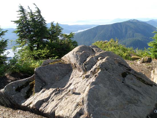 Exact top of Deer Mountain.