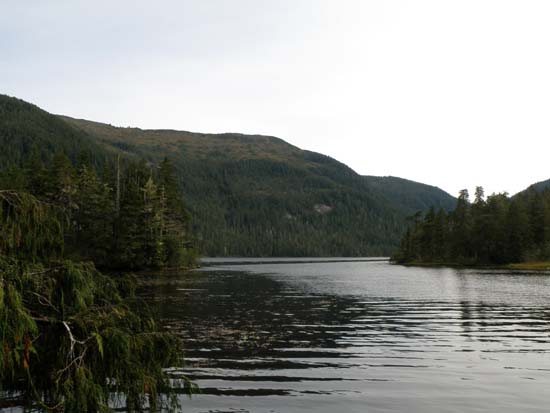 Perseverance Lake in Ketchikan, Alaska. September 25, 2008.