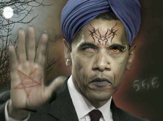 Evil Obama picture