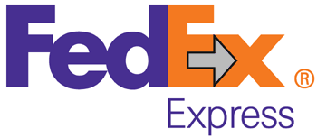 FedEx Express Logo with the arrow outlined