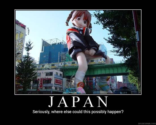 Japan / Seriously, where else could this possibly happen?