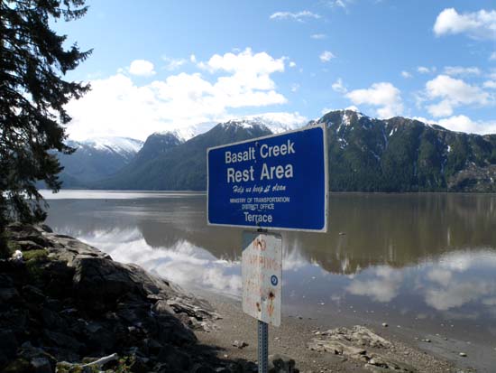 Basalt Creek Rest Area.