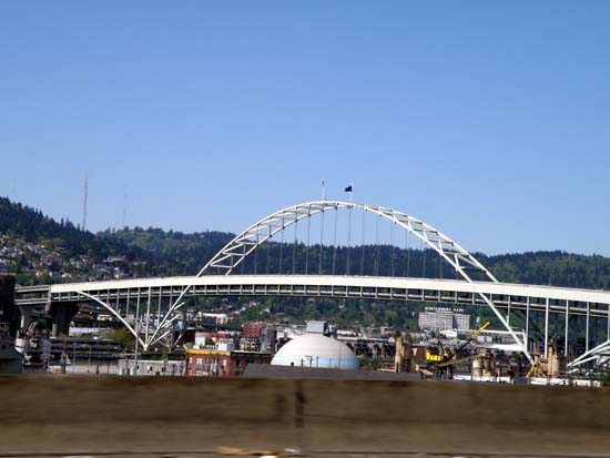 Fremont Bridge in Portland, Oregon