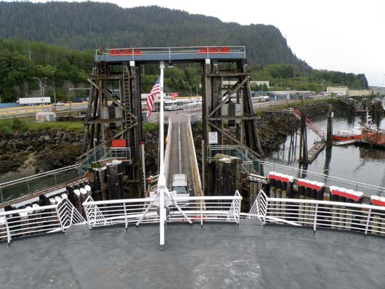 Taku loading ramp.