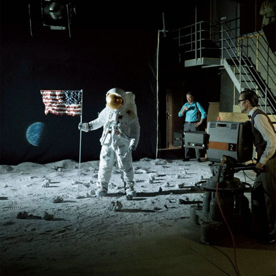 NASA, I am disappoint [sic]. Fake moon landing stage