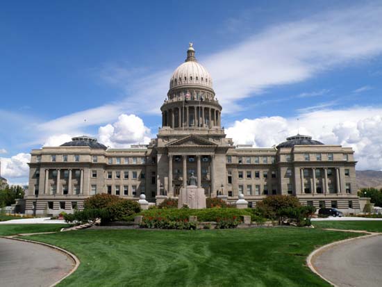 Idaho Capitol Building in Boise