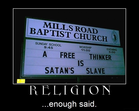 Religion / ...enough said.