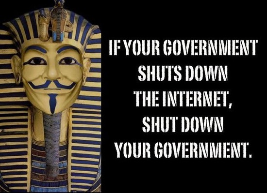 If your government shuts down the internet, shut down your government.